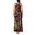 Personalized Belgium Tank Maxi Dress Lion Holding Flag - Wonder Print Shop