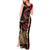 Personalized Belgium Tank Maxi Dress Lion Holding Flag - Wonder Print Shop