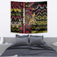 Belgium Tapestry Lion Holding Flag - Wonder Print Shop