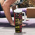 Personalized Belgium Tumbler With Handle Lion Holding Flag - Wonder Print Shop