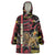 Personalized Belgium Wearable Blanket Hoodie Lion Holding Flag - Wonder Print Shop