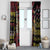 Belgium Window Curtain Lion Holding Flag - Wonder Print Shop