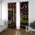 Belgium Window Curtain Lion Holding Flag - Wonder Print Shop