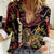 Personalized Belgium Women Casual Shirt Lion Holding Flag - Wonder Print Shop