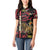 Personalized Belgium Women Polo Shirt Lion Holding Flag - Wonder Print Shop