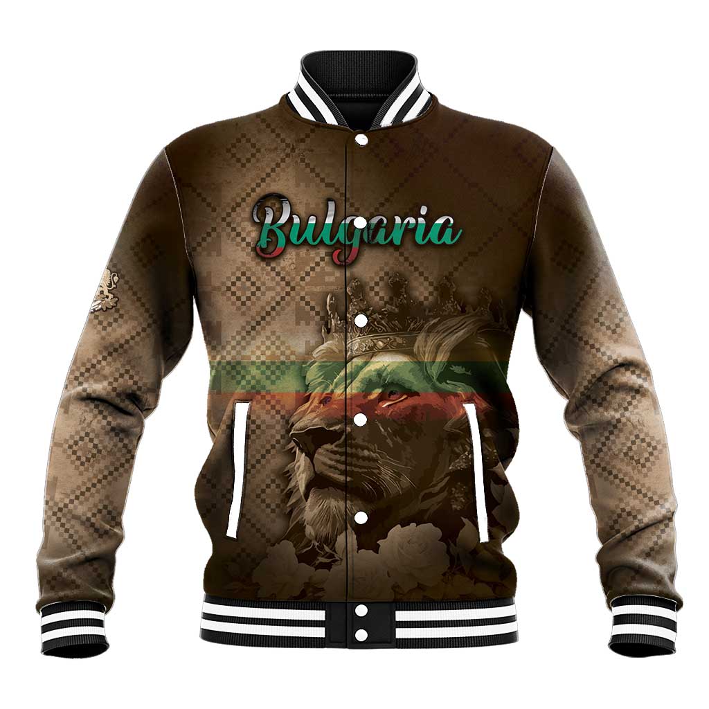 Personalized Bulgaria Baseball Jacket Lion King Is Pride - Wonder Print Shop