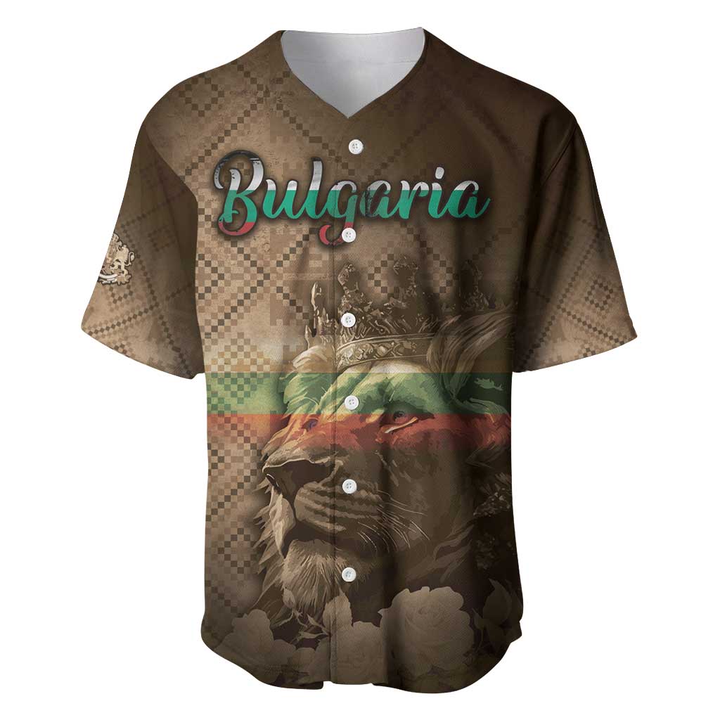 Personalized Bulgaria Baseball Jersey Lion King Is Pride - Wonder Print Shop