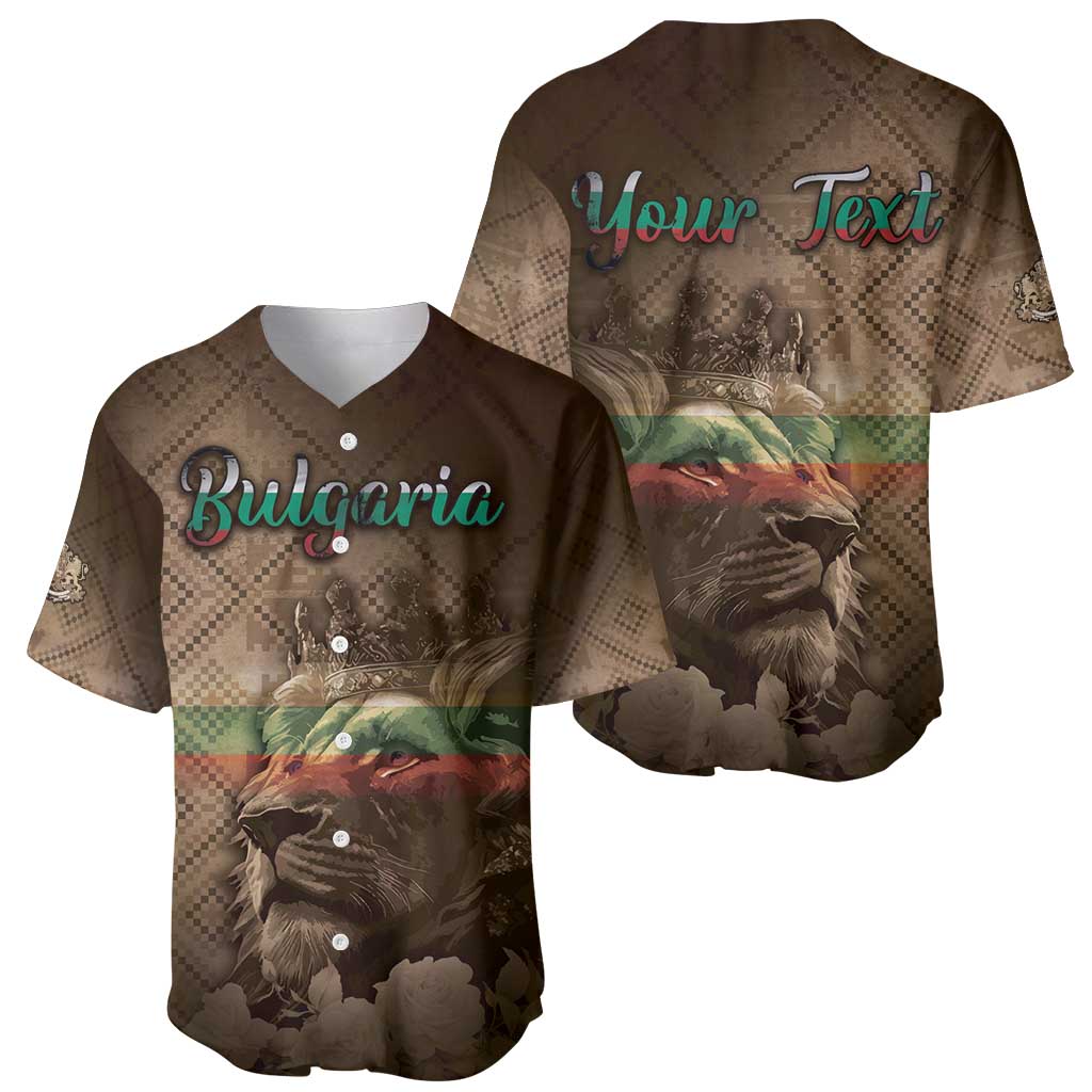 Personalized Bulgaria Baseball Jersey Lion King Is Pride - Wonder Print Shop