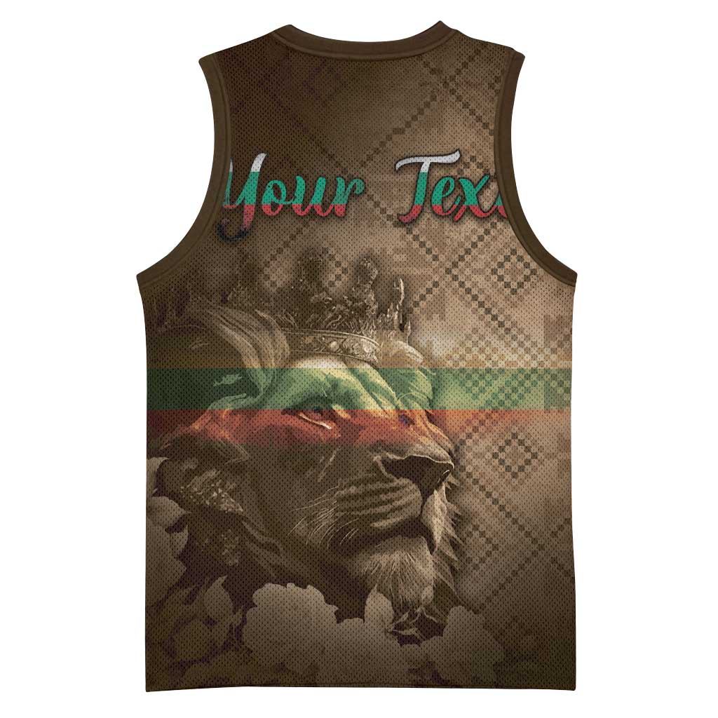 Personalized Bulgaria Basketball Jersey Lion King Is Pride - Wonder Print Shop