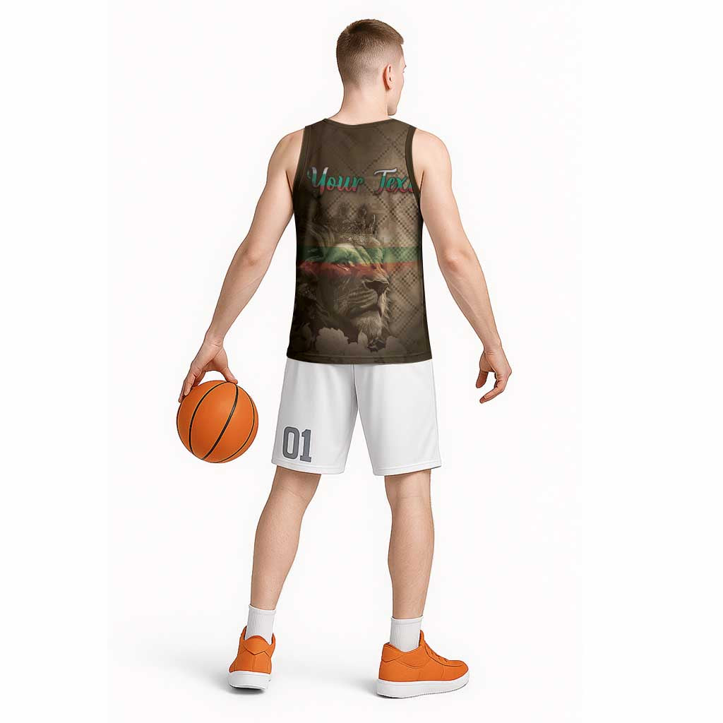 Personalized Bulgaria Basketball Jersey Lion King Is Pride - Wonder Print Shop