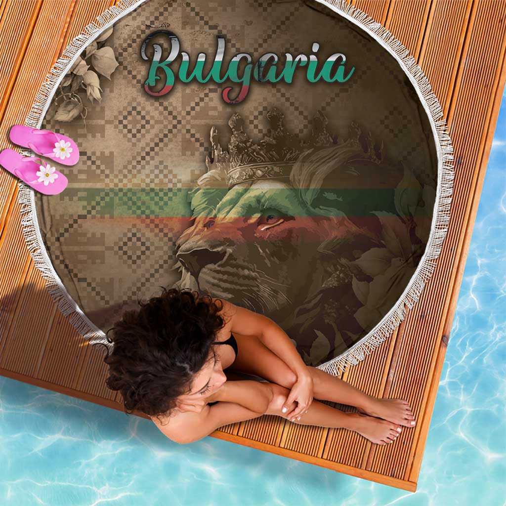 Bulgaria Beach Blanket Lion King Is Pride - Wonder Print Shop