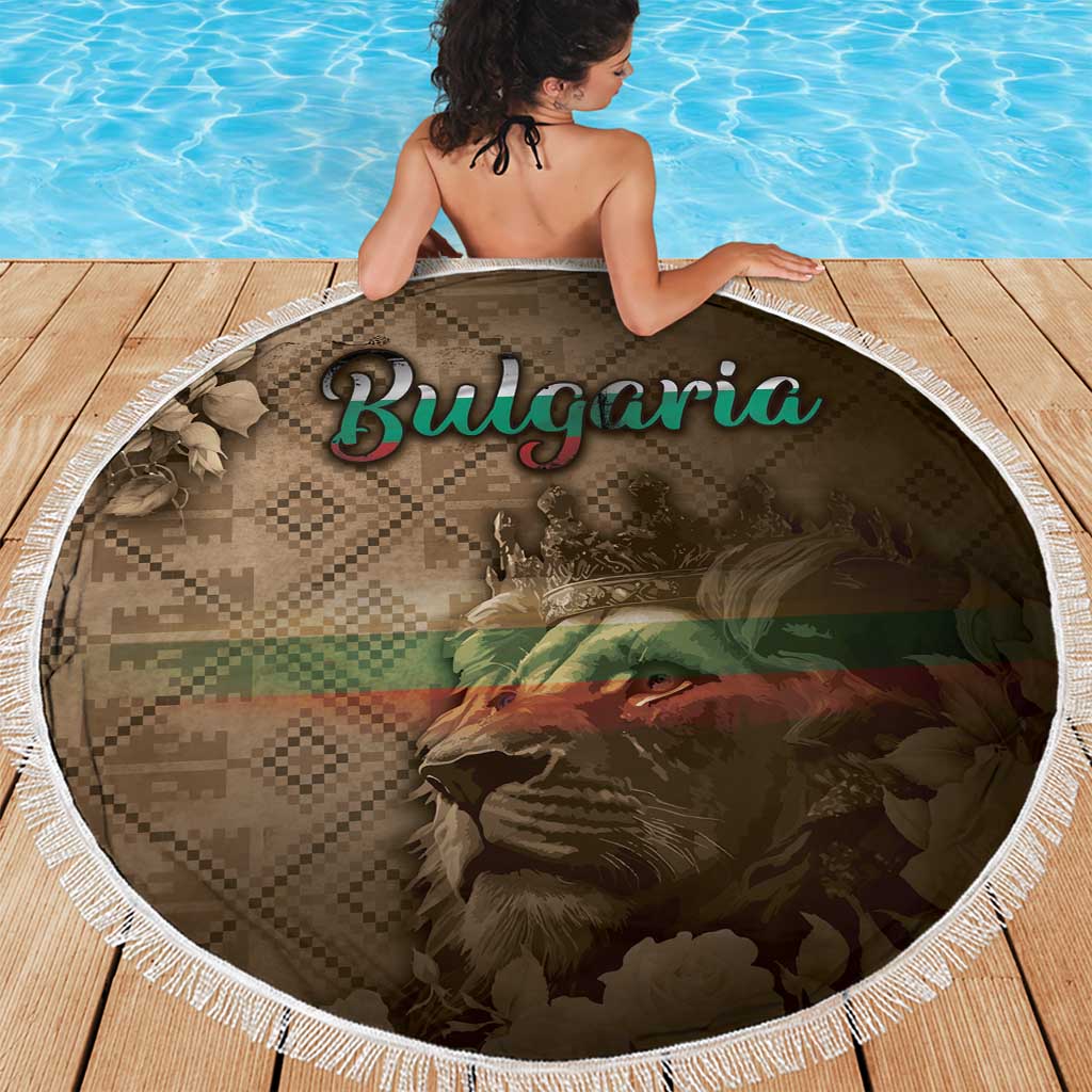 Bulgaria Beach Blanket Lion King Is Pride - Wonder Print Shop