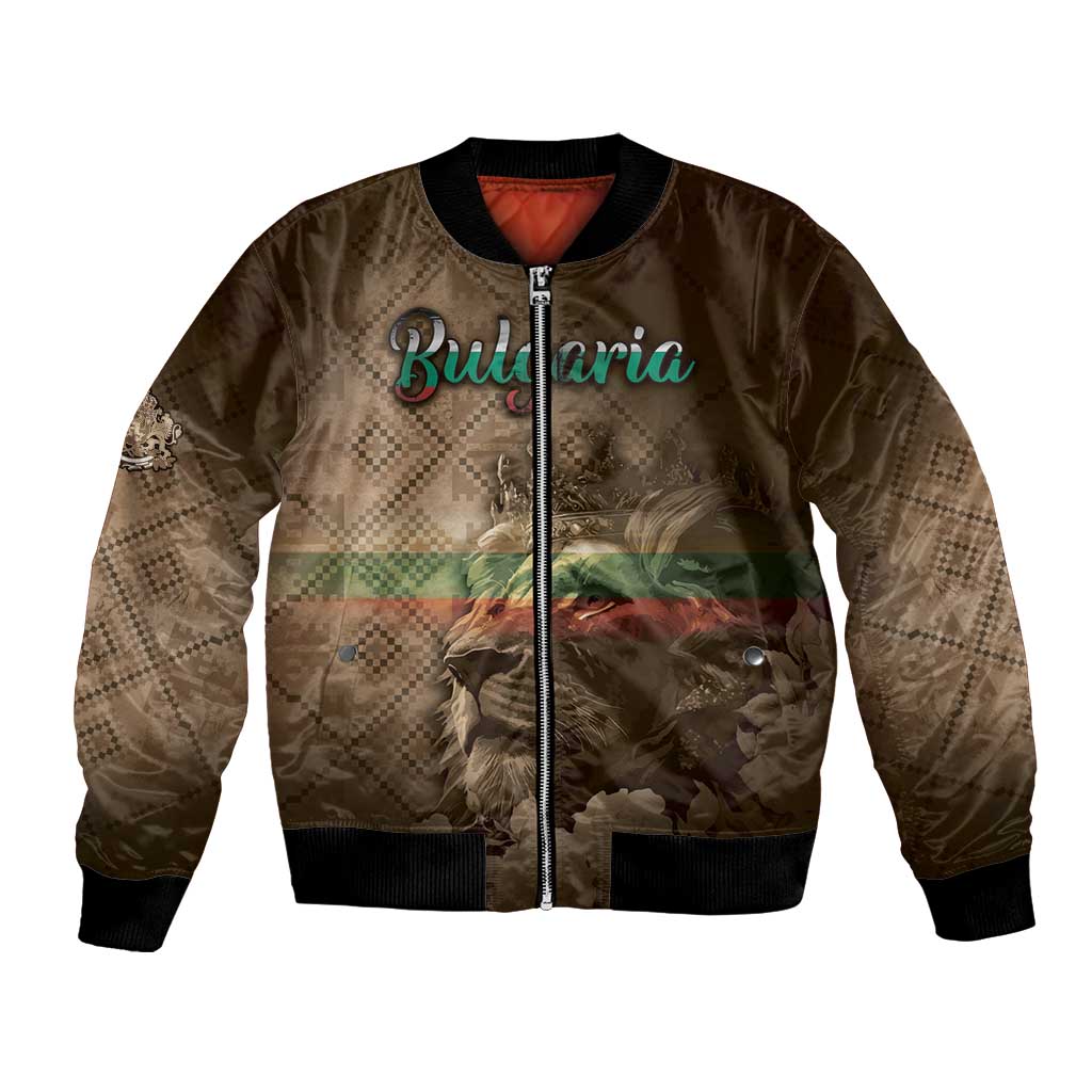 Personalized Bulgaria Bomber Jacket Lion King Is Pride - Wonder Print Shop