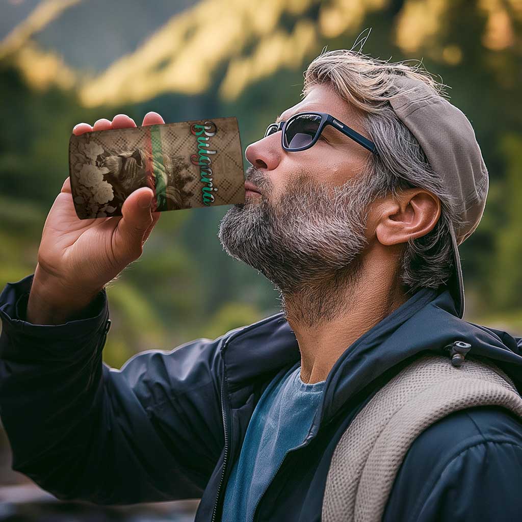 Personalized Bulgaria 4 in 1 Can Cooler Tumbler Lion King Is Pride - Wonder Print Shop