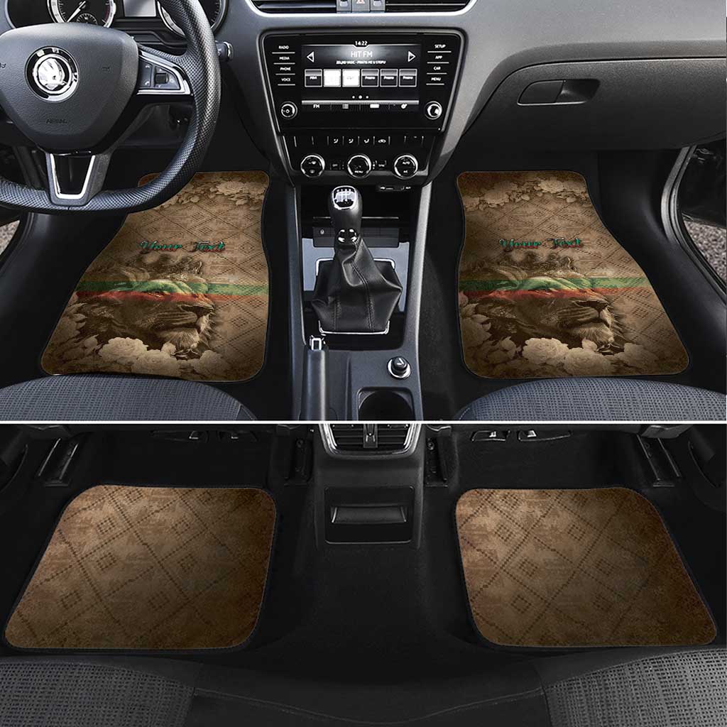 Bulgaria Car Mats Lion King Is Pride - Wonder Print Shop