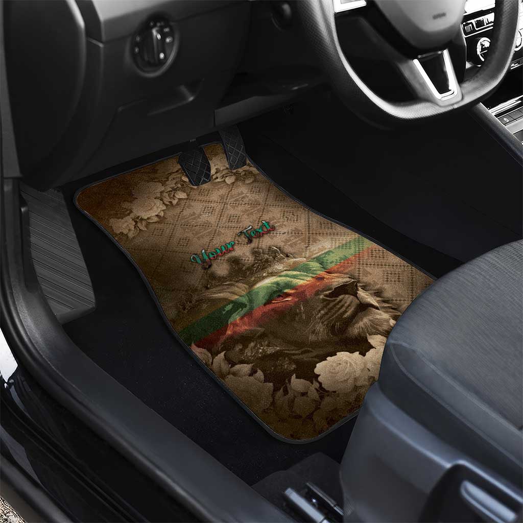 Bulgaria Car Mats Lion King Is Pride - Wonder Print Shop