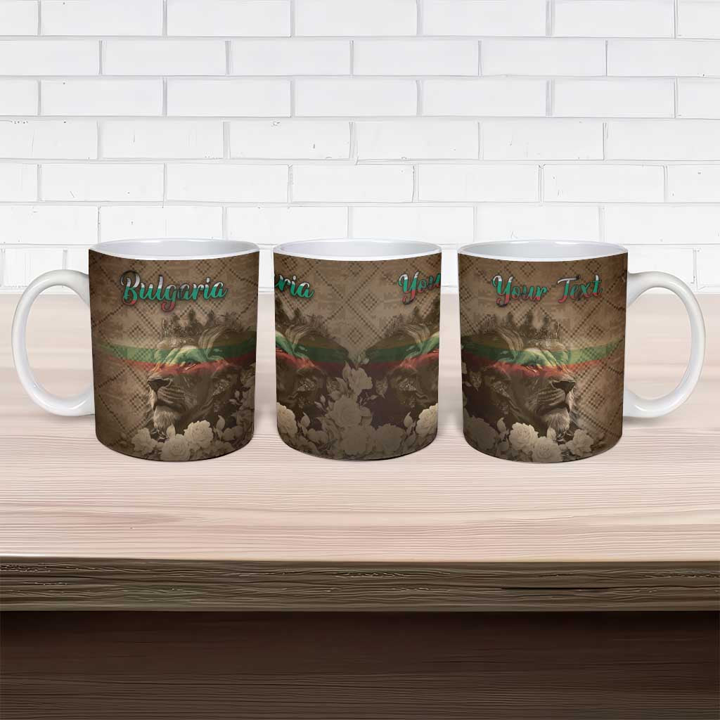 Personalized Bulgaria Ceramic Mug Lion King Is Pride - Wonder Print Shop