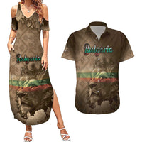 Personalized Bulgaria Couples Matching Summer Maxi Dress and Hawaiian Shirt Lion King Is Pride - Wonder Print Shop