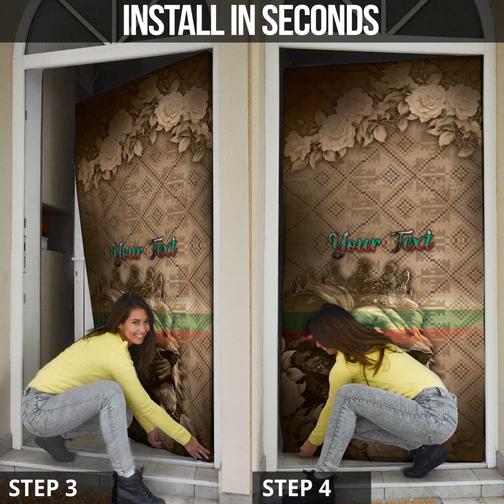 Bulgaria Door Cover Lion King Is Pride - Wonder Print Shop