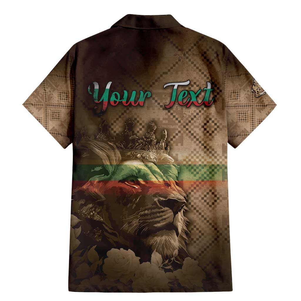 Personalized Bulgaria Family Matching Mermaid Dress and Hawaiian Shirt Lion King Is Pride - Wonder Print Shop
