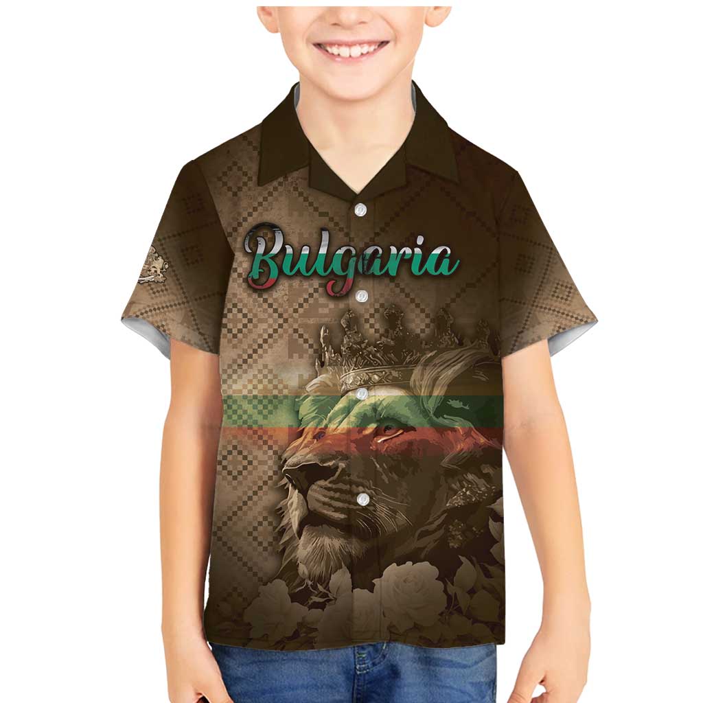 Personalized Bulgaria Family Matching Mermaid Dress and Hawaiian Shirt Lion King Is Pride - Wonder Print Shop