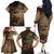 Personalized Bulgaria Family Matching Off The Shoulder Long Sleeve Dress and Hawaiian Shirt Lion King Is Pride - Wonder Print Shop
