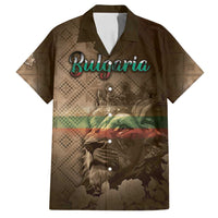 Personalized Bulgaria Family Matching Off Shoulder Short Dress and Hawaiian Shirt Lion King Is Pride - Wonder Print Shop