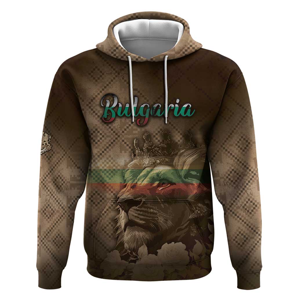 Personalized Bulgaria Hoodie Lion King Is Pride - Wonder Print Shop
