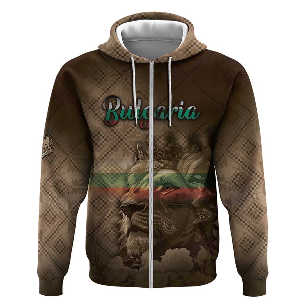 Personalized Bulgaria Hoodie Lion King Is Pride - Wonder Print Shop