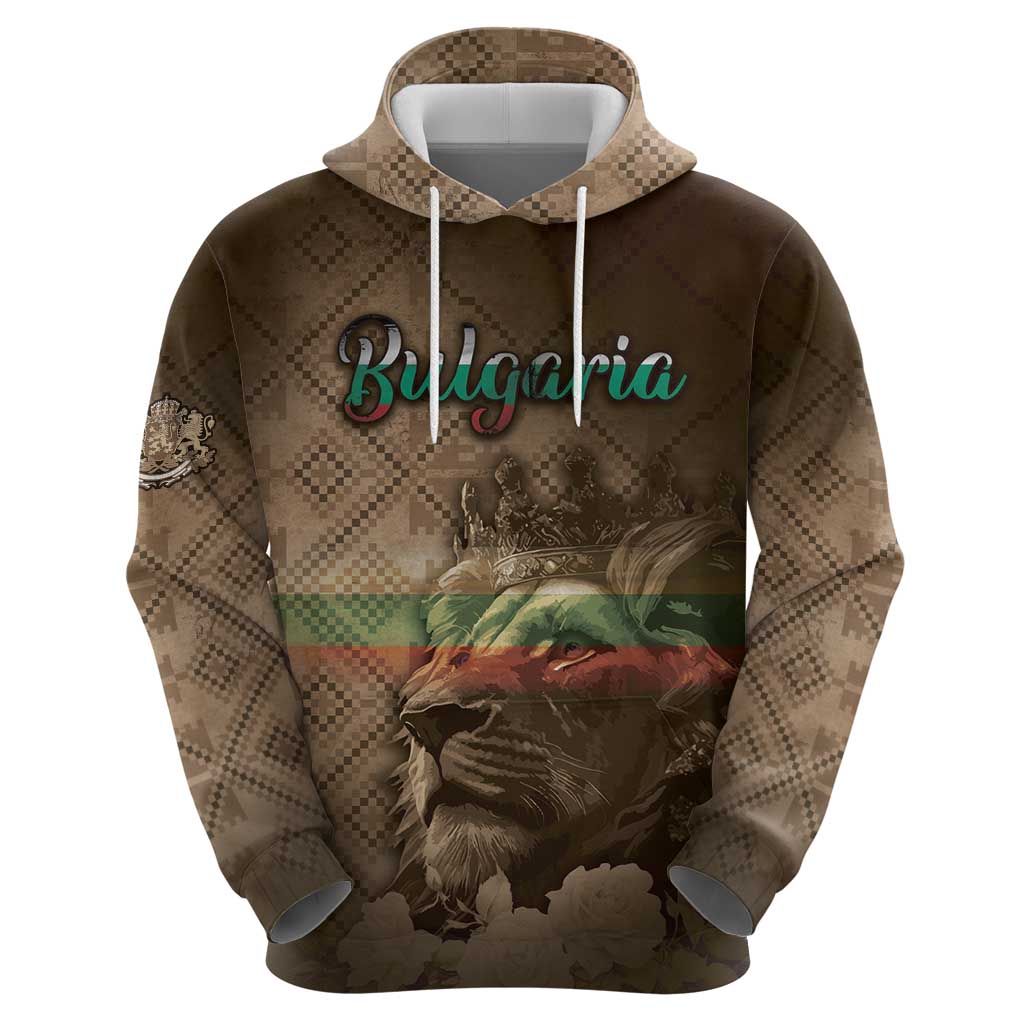 Personalized Bulgaria Hoodie Lion King Is Pride - Wonder Print Shop