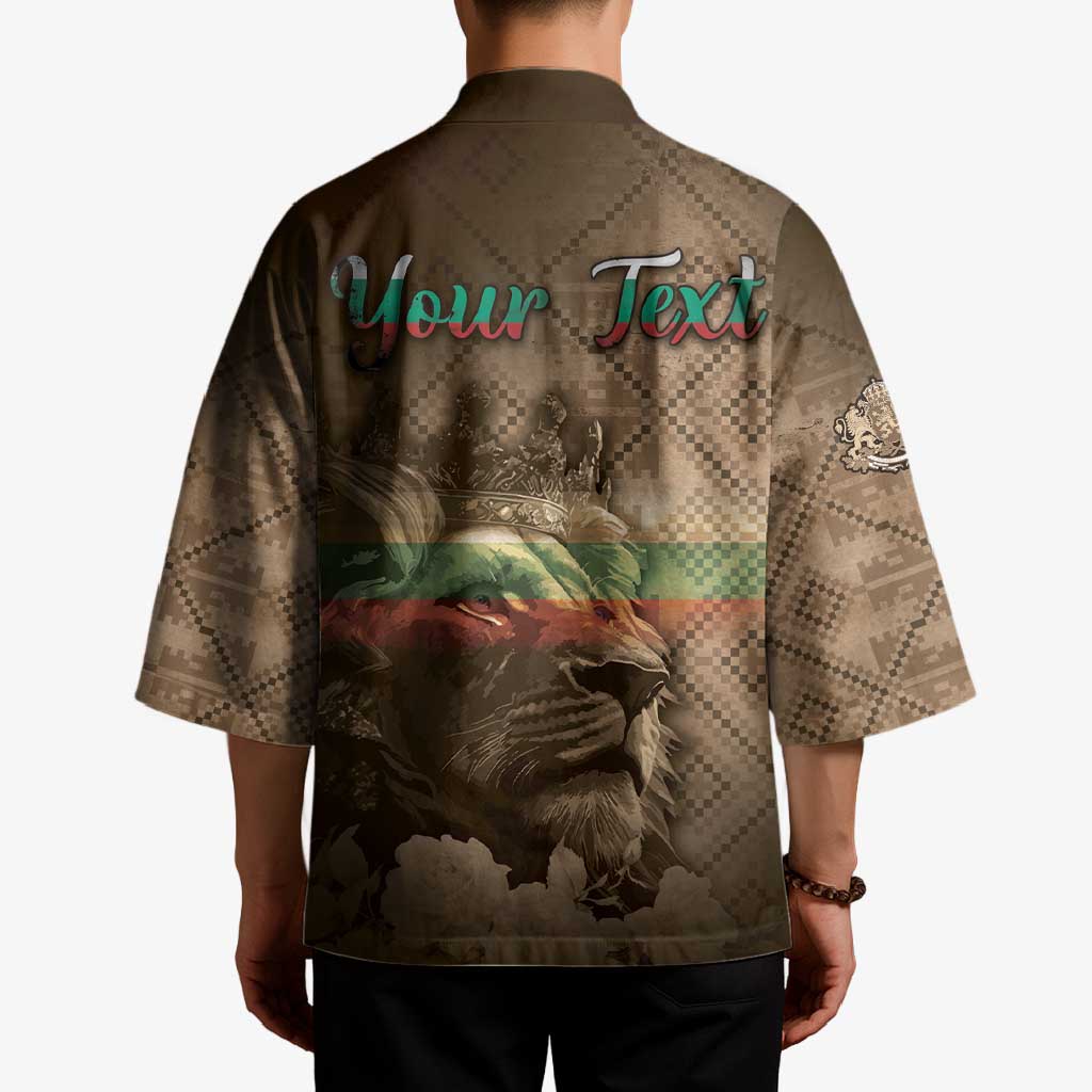 Personalized Bulgaria Kimono Lion King Is Pride - Wonder Print Shop