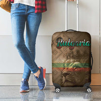 Bulgaria Luggage Cover Lion King Is Pride - Wonder Print Shop