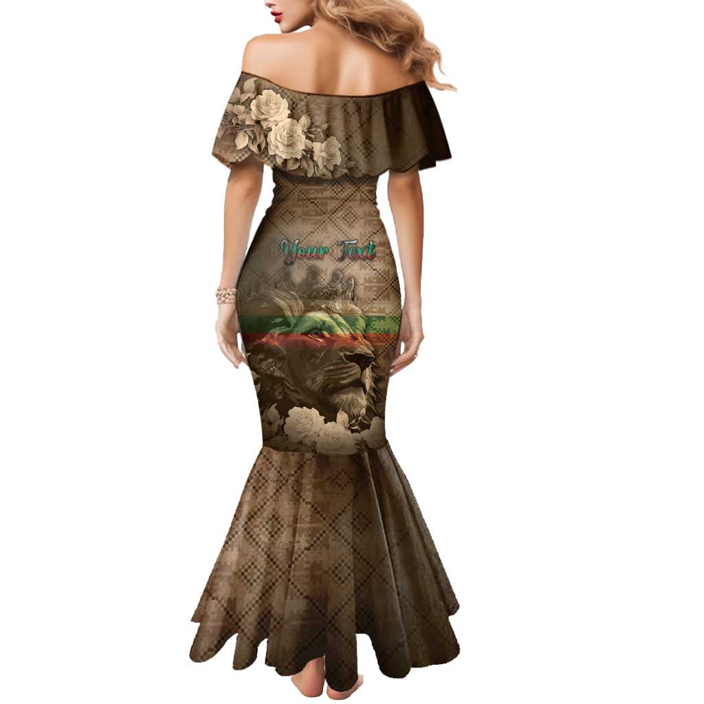 Personalized Bulgaria Mermaid Dress Lion King Is Pride - Wonder Print Shop