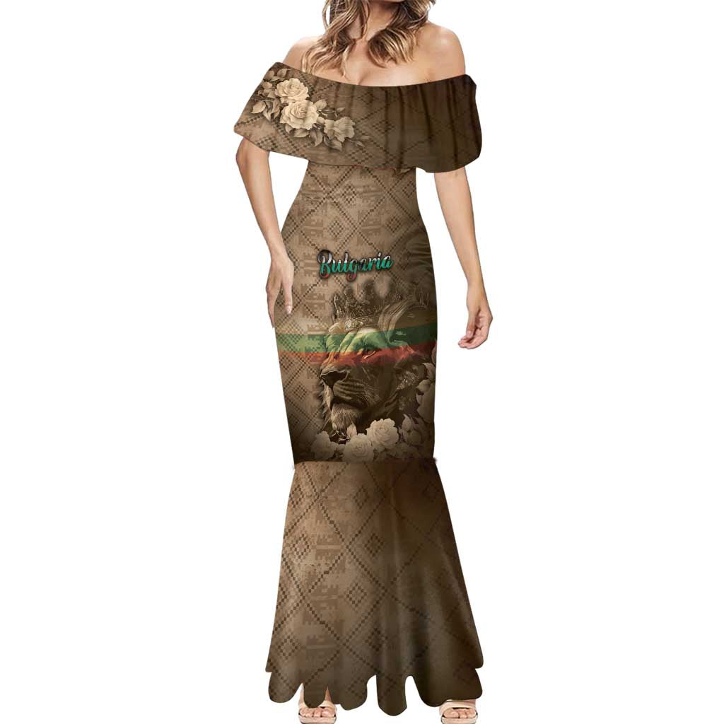 Personalized Bulgaria Mermaid Dress Lion King Is Pride - Wonder Print Shop