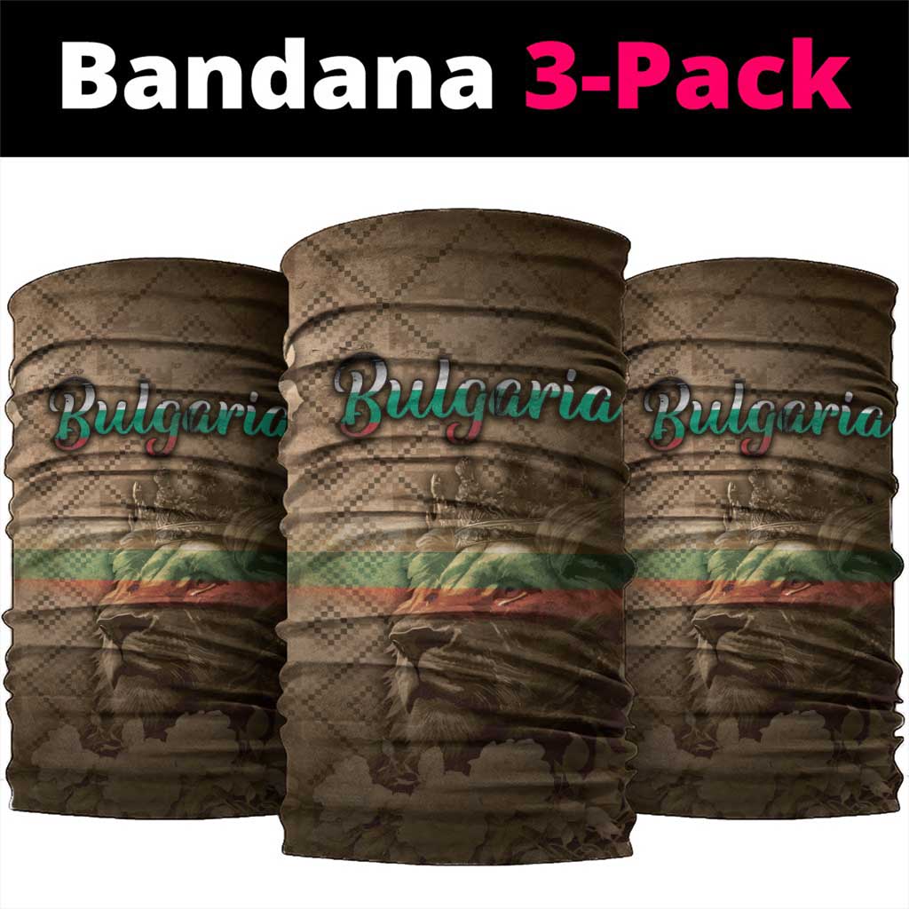 Bulgaria Neck Gaiter Lion King Is Pride DT05