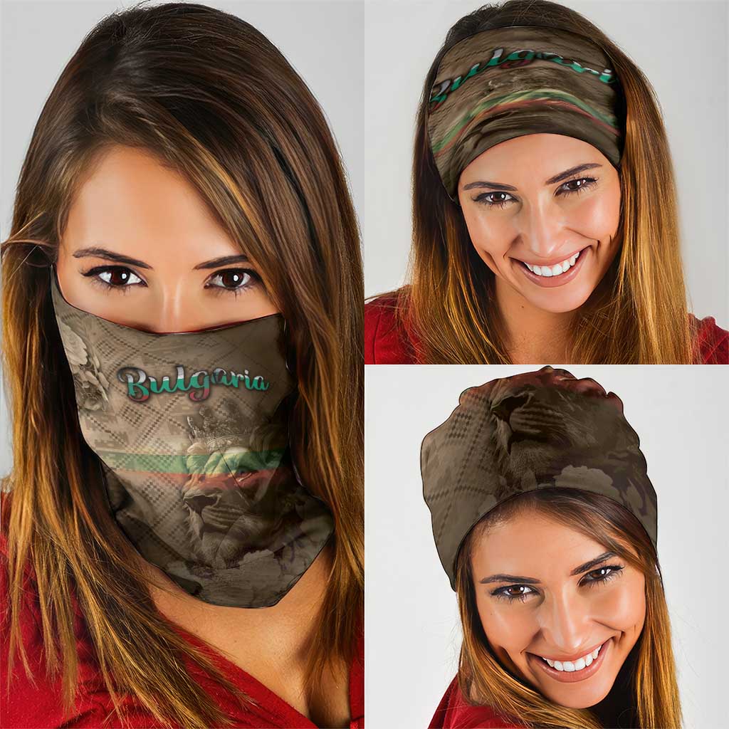 Bulgaria Neck Gaiter Lion King Is Pride DT05