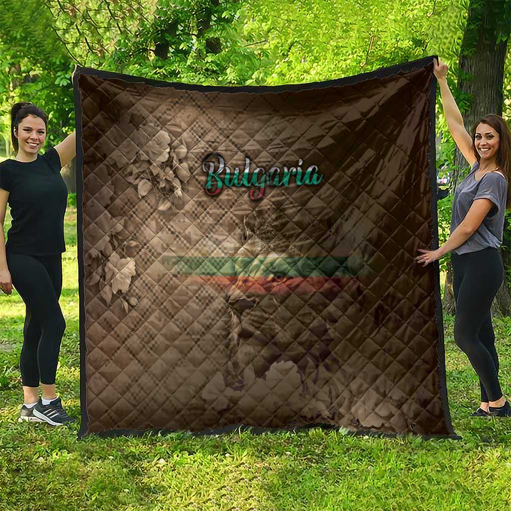 Bulgaria Quilt Lion King Is Pride - Wonder Print Shop