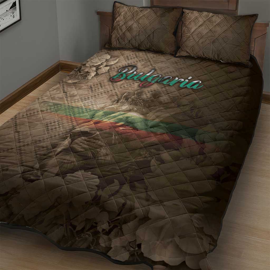 Bulgaria Quilt Bed Set Lion King Is Pride - Wonder Print Shop