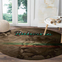 Bulgaria Round Carpet Lion King Is Pride - Wonder Print Shop