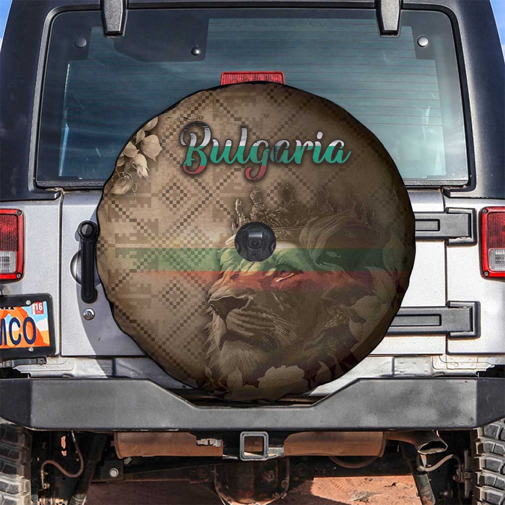 Bulgaria Spare Tire Cover Lion King Is Pride - Wonder Print Shop