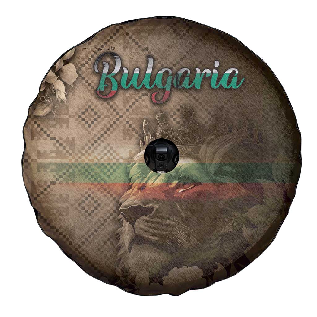 Bulgaria Spare Tire Cover Lion King Is Pride - Wonder Print Shop