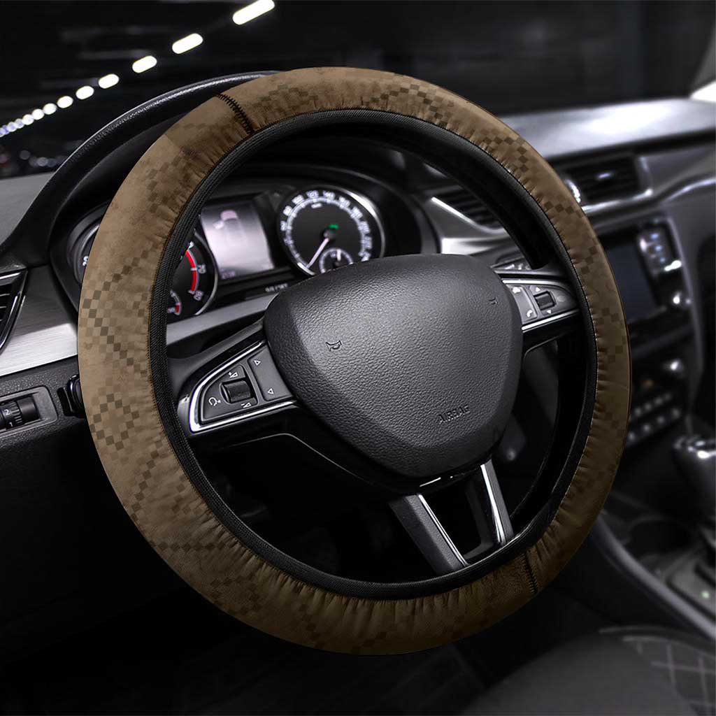 Bulgaria Steering Wheel Cover Lion King Is Pride - Wonder Print Shop