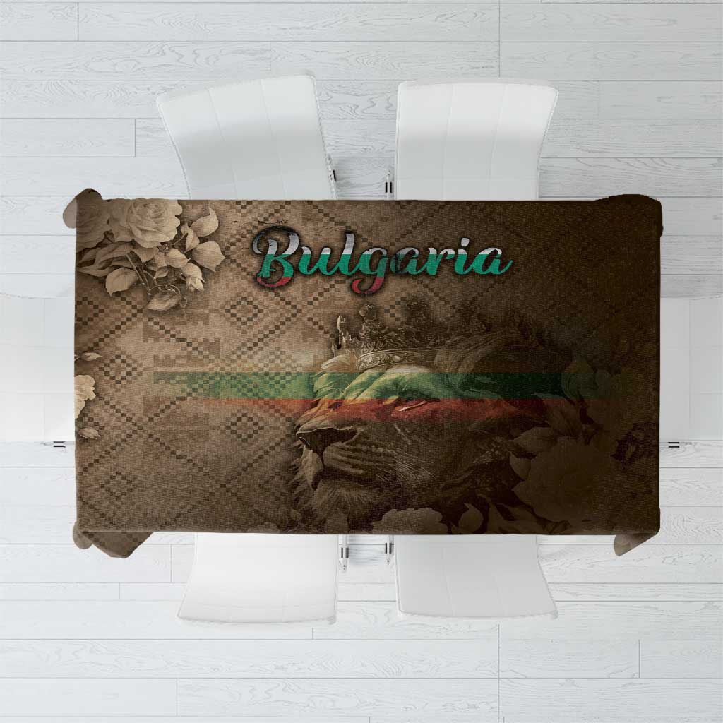 Bulgaria Tablecloth Lion King Is Pride - Wonder Print Shop