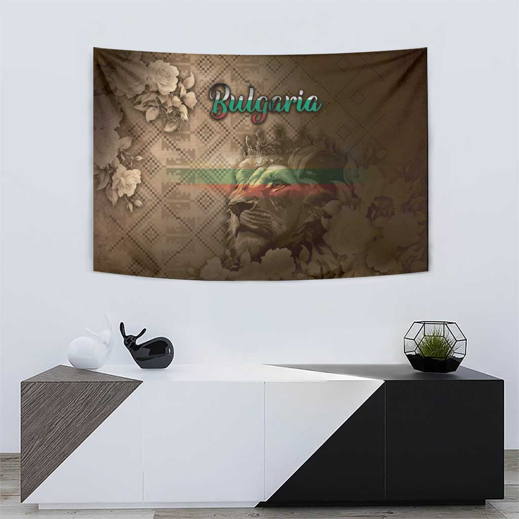 Bulgaria Tapestry Lion King Is Pride - Wonder Print Shop