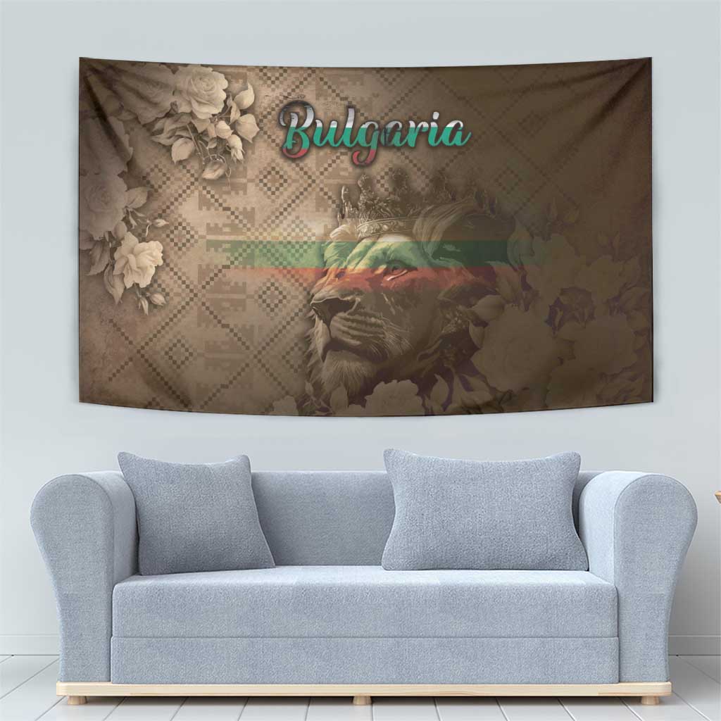 Bulgaria Tapestry Lion King Is Pride - Wonder Print Shop