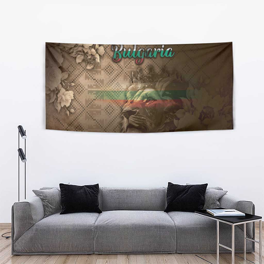 Bulgaria Tapestry Lion King Is Pride - Wonder Print Shop