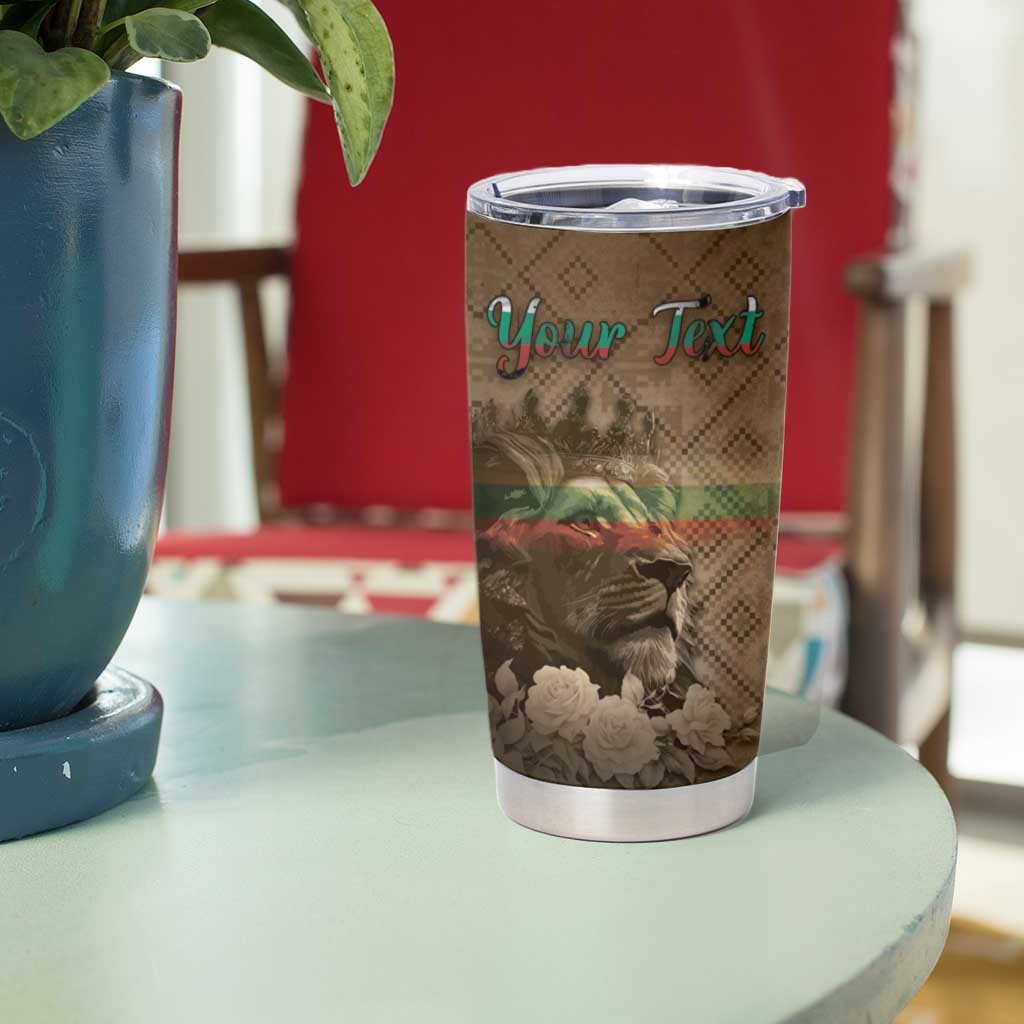 Personalized Bulgaria Tumbler Cup Lion King Is Pride - Wonder Print Shop