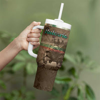 Personalized Bulgaria Tumbler With Handle Lion King Is Pride - Wonder Print Shop