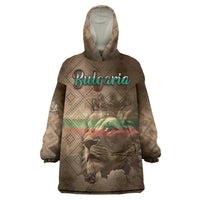 Personalized Bulgaria Wearable Blanket Hoodie Lion King Is Pride - Wonder Print Shop