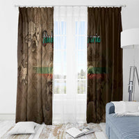 Bulgaria Window Curtain Lion King Is Pride - Wonder Print Shop